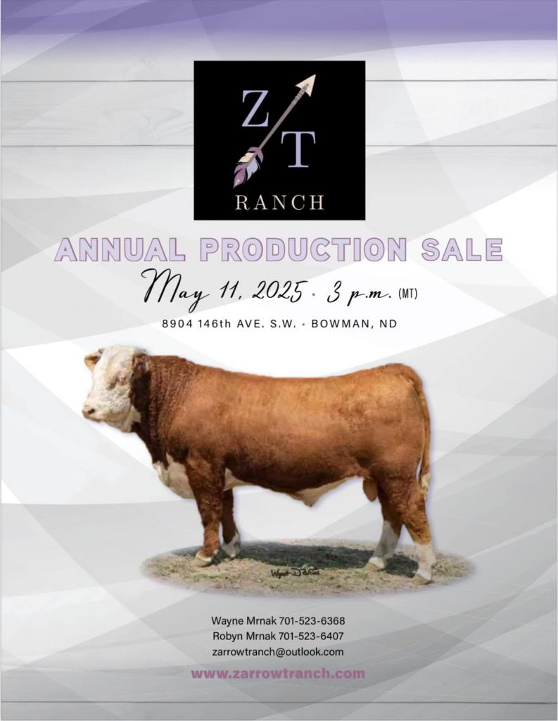 Z Arrow T Ranch Herefords